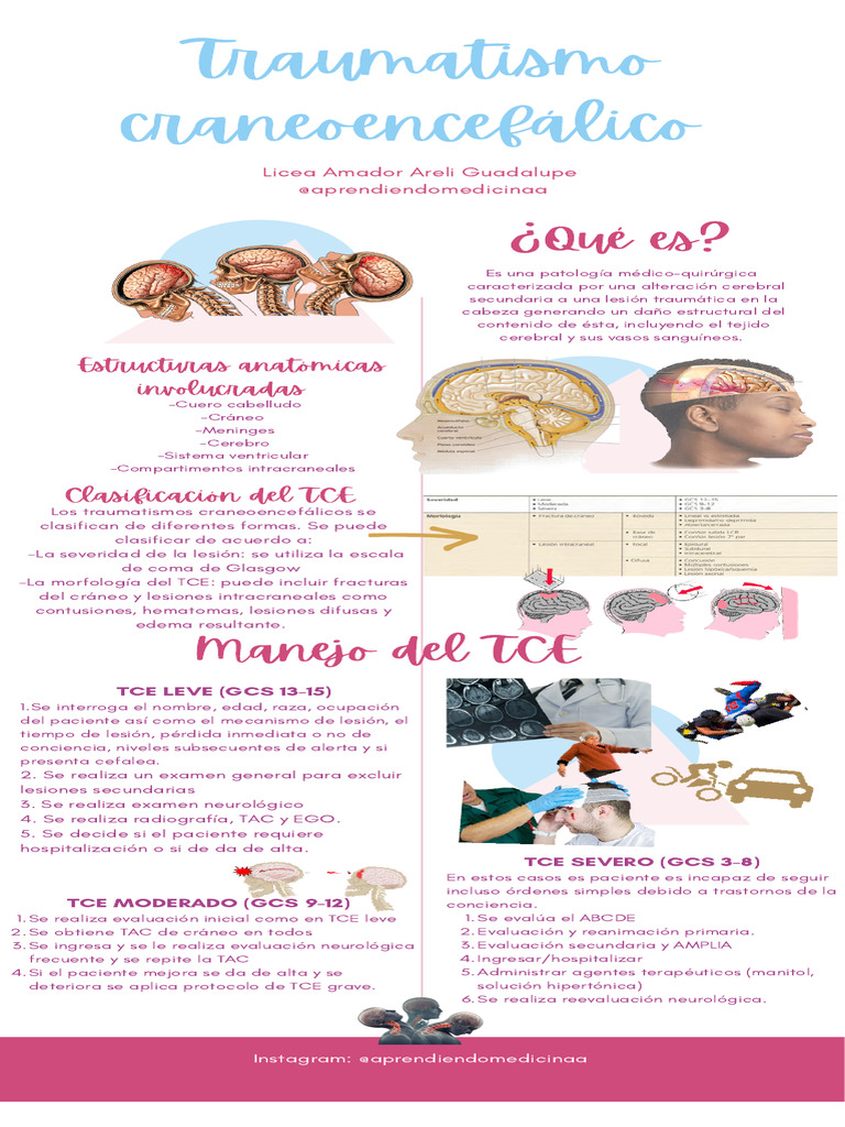 Manejo y Clasificación del TCE | PDF | Lesión cerebral traumática ...