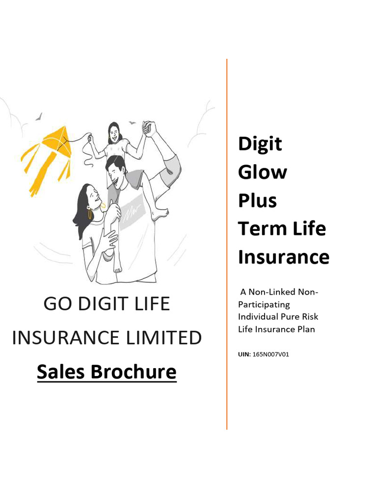 Digit Glow Plus Term Life Insurance Overview | PDF | Insurance | Life ...