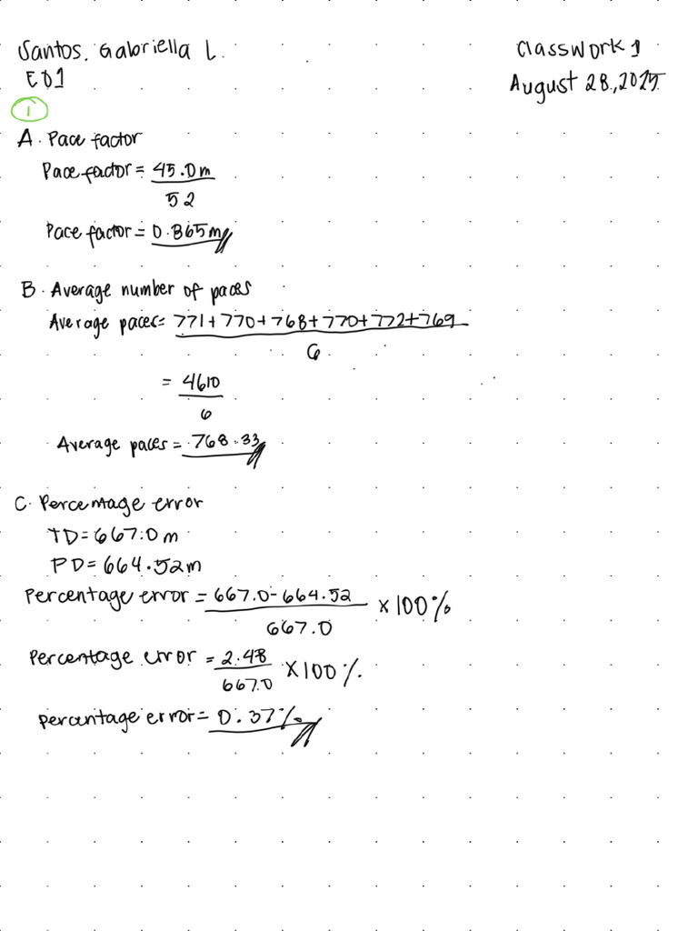 Class Work 1 | PDF