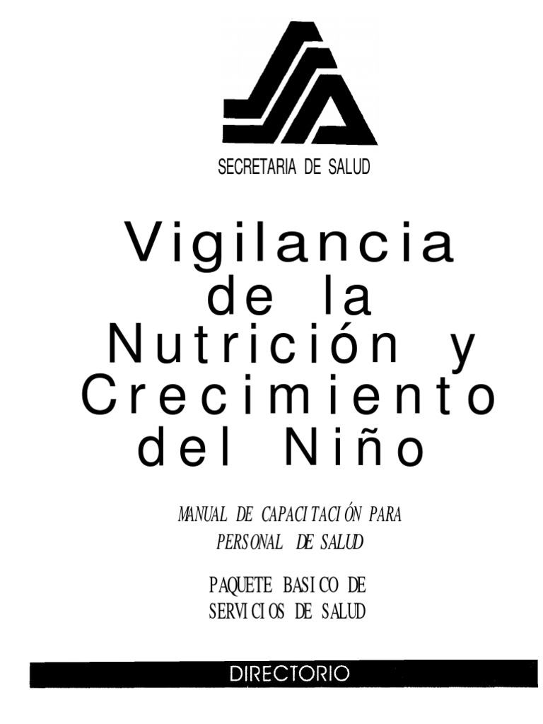 Vigilancia Nutricional Infantil en Salud | PDF | Relaciones personales ...