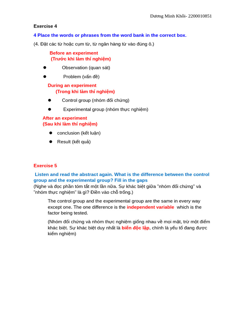 Exercise 4 | PDF