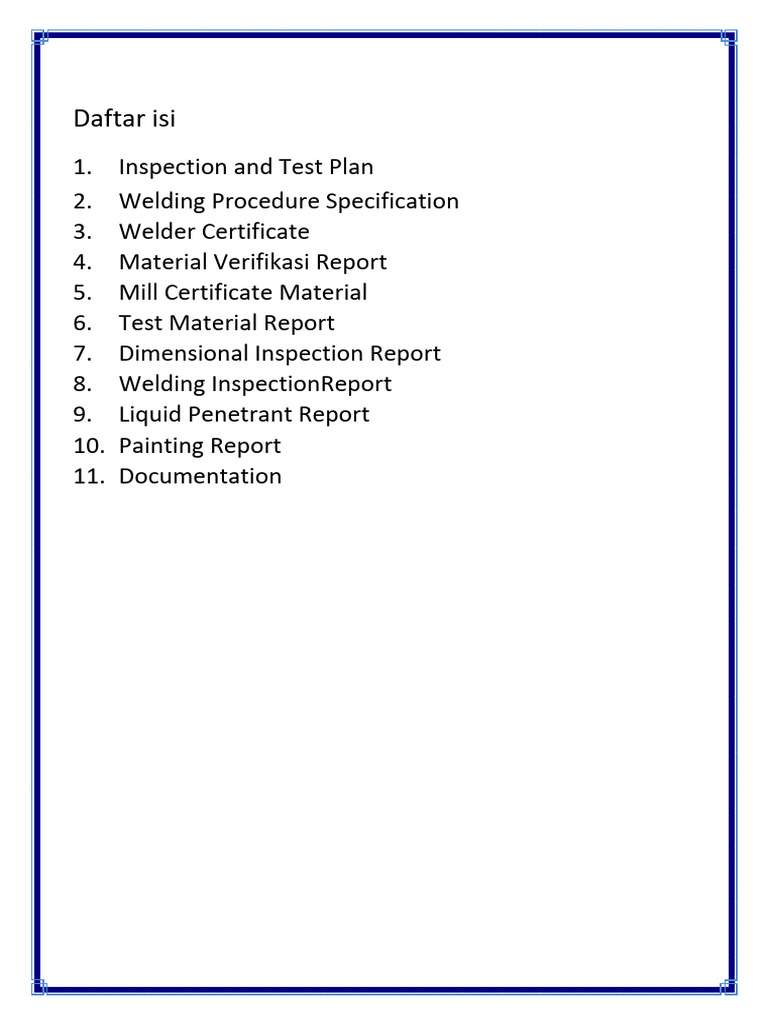 Daftar Isi | PDF