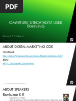 Download Omniture Site Catalyst User Training1 Copy by Anurika Saran SN91580576 doc pdf