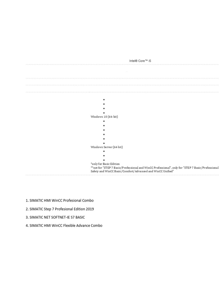 TIA Portal V16 System Requirements | PDF