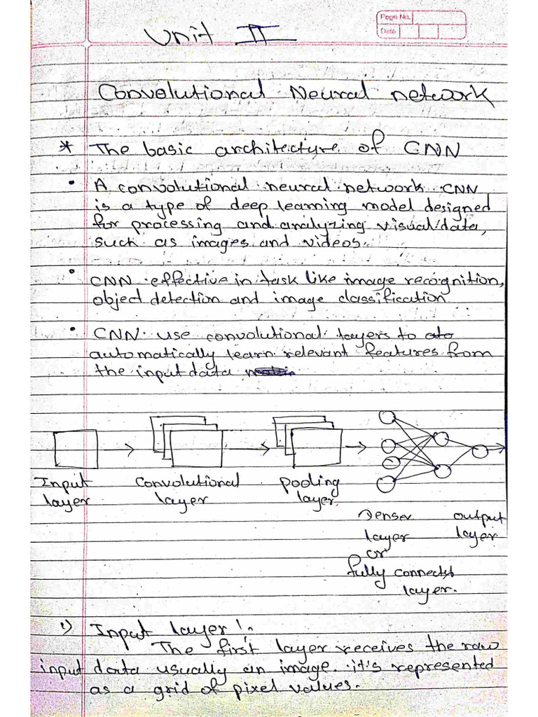 DL 2nd Chapter Notes | PDF