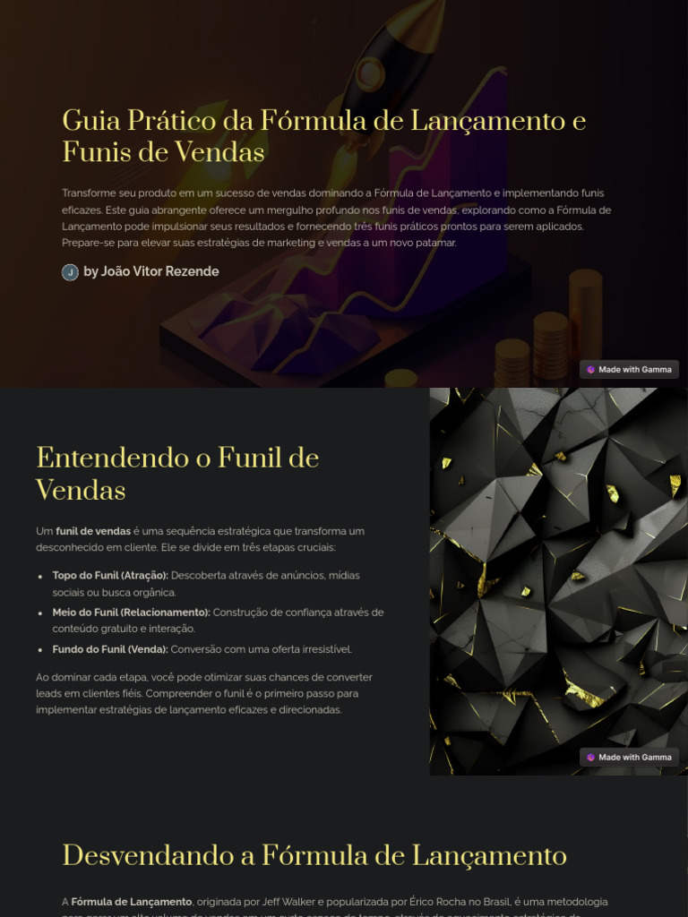 Guia Pratico Da Formula de Lancamento e Funis de Vendas | PDF