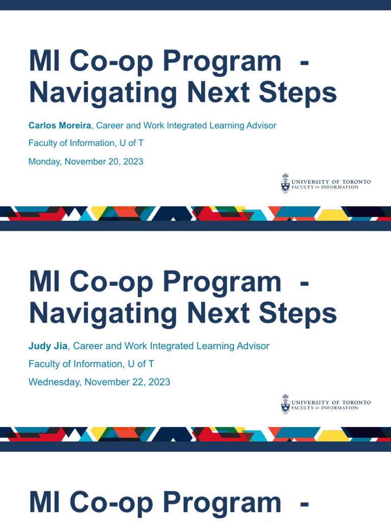 MI Co-op Program Next Steps Guide | PDF | Recruitment | Employment
