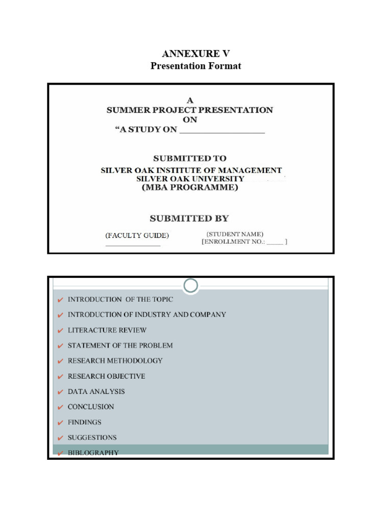 SIP PPT Format | PDF