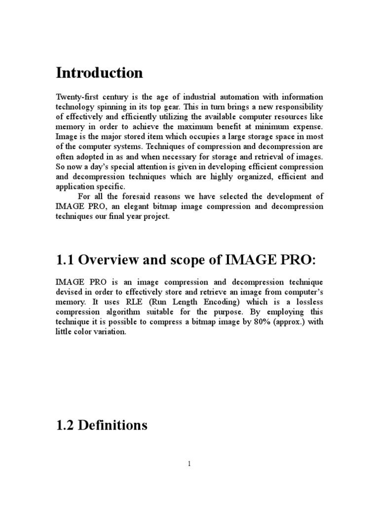 Image Compression for Developers | PDF | Data Compression | Computer ...