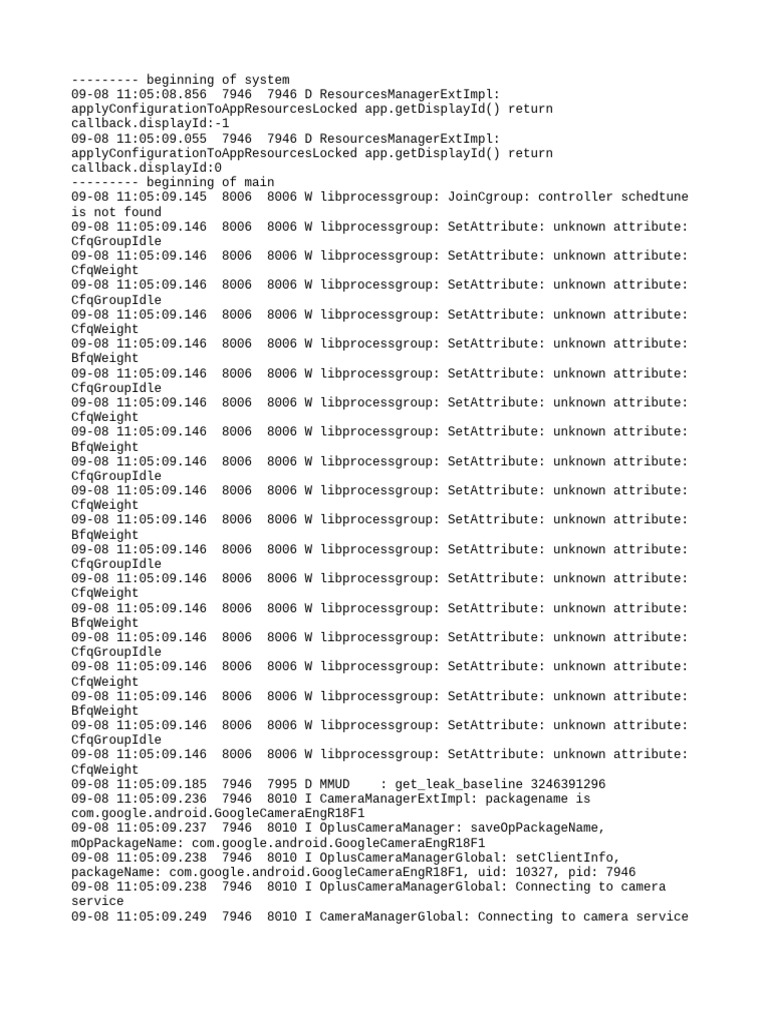 Android App Resource Logs Analysis | PDF | Software Engineering ...