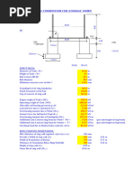 Ringwall Foundation Design for Tanks | PDF