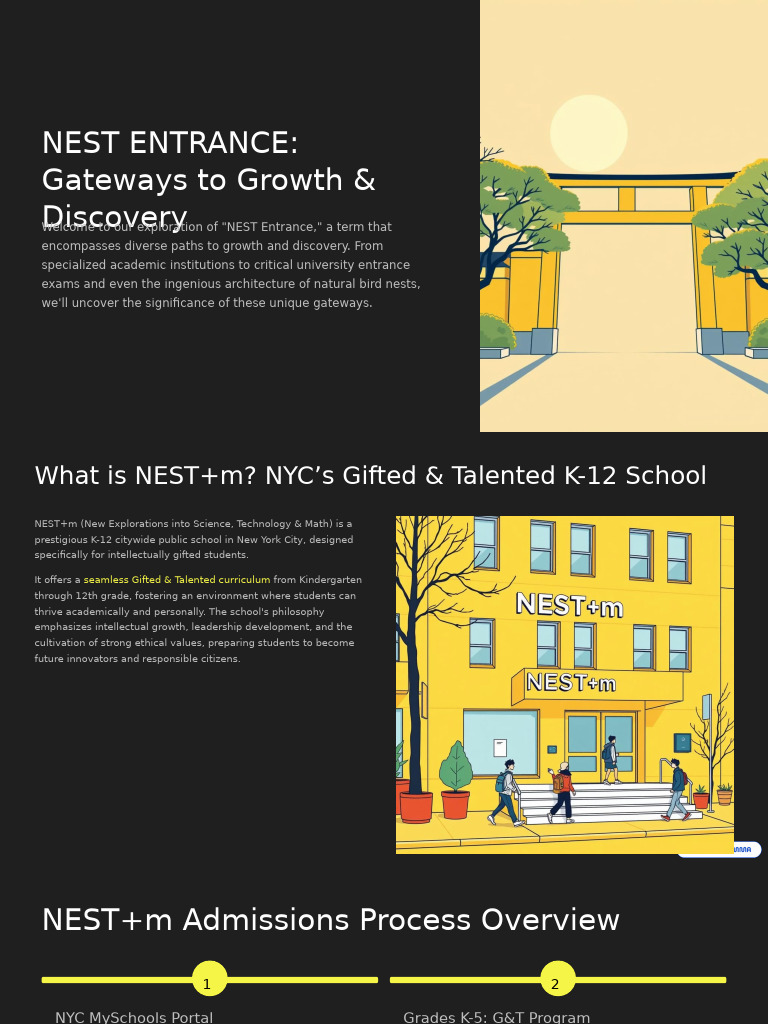 NEST Entrance: Pathways to Success | PDF | University And College ...
