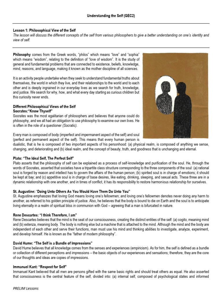 Philosophical and Cultural Views of Self | PDF | Philosophy Of Self | Soul