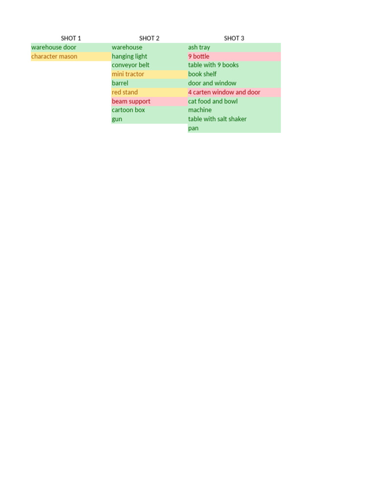 24Fps (Assets List) ... | PDF