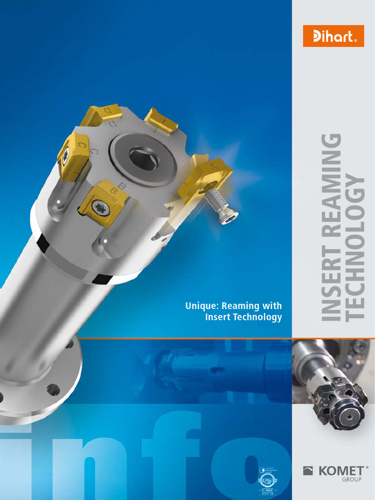 Insert Reaming Technology Overview | PDF | Tools | Metalworking