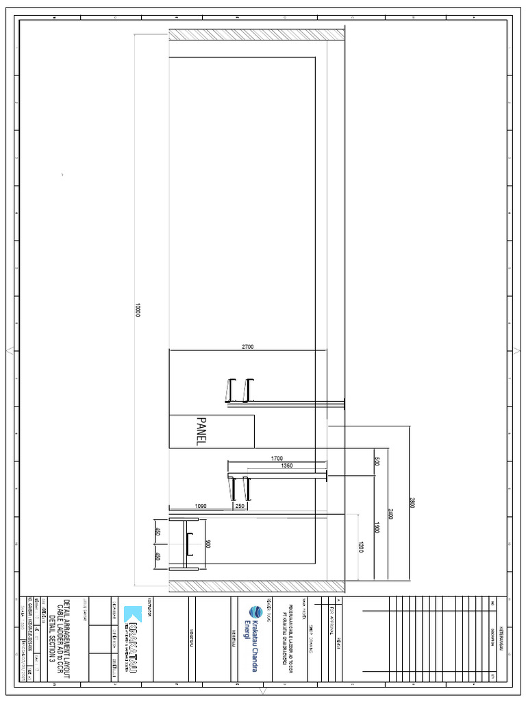 Rencana Pekerjaan Cable Ladder CCR | PDF