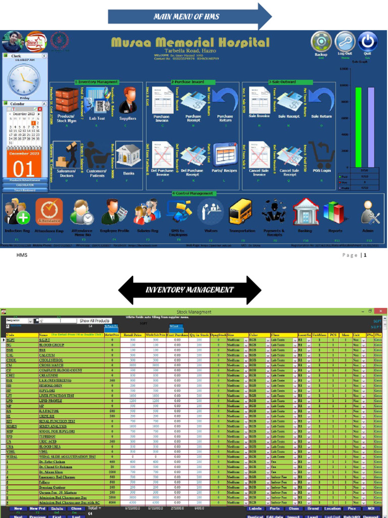 HMS Inventory and Management Overview | PDF