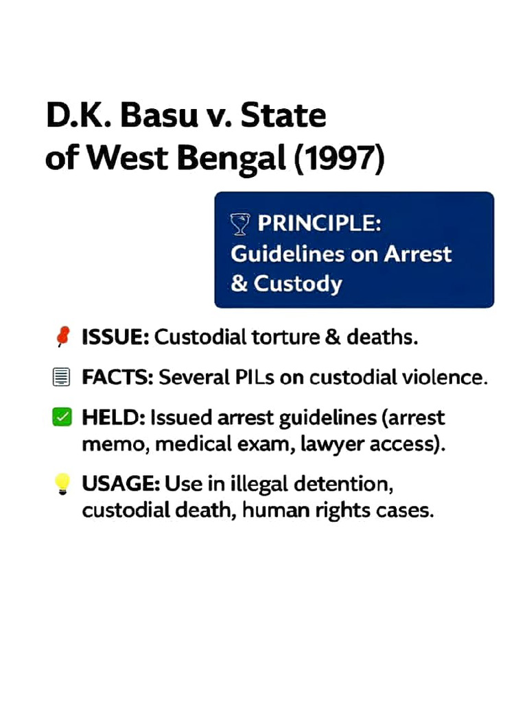 Key Supreme Court Rulings on Rights | PDF