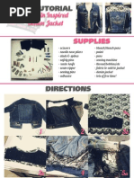 Download DIY Tutorial Balmain Inspired Denim Jacket by Kelsey SN91587187 doc pdf