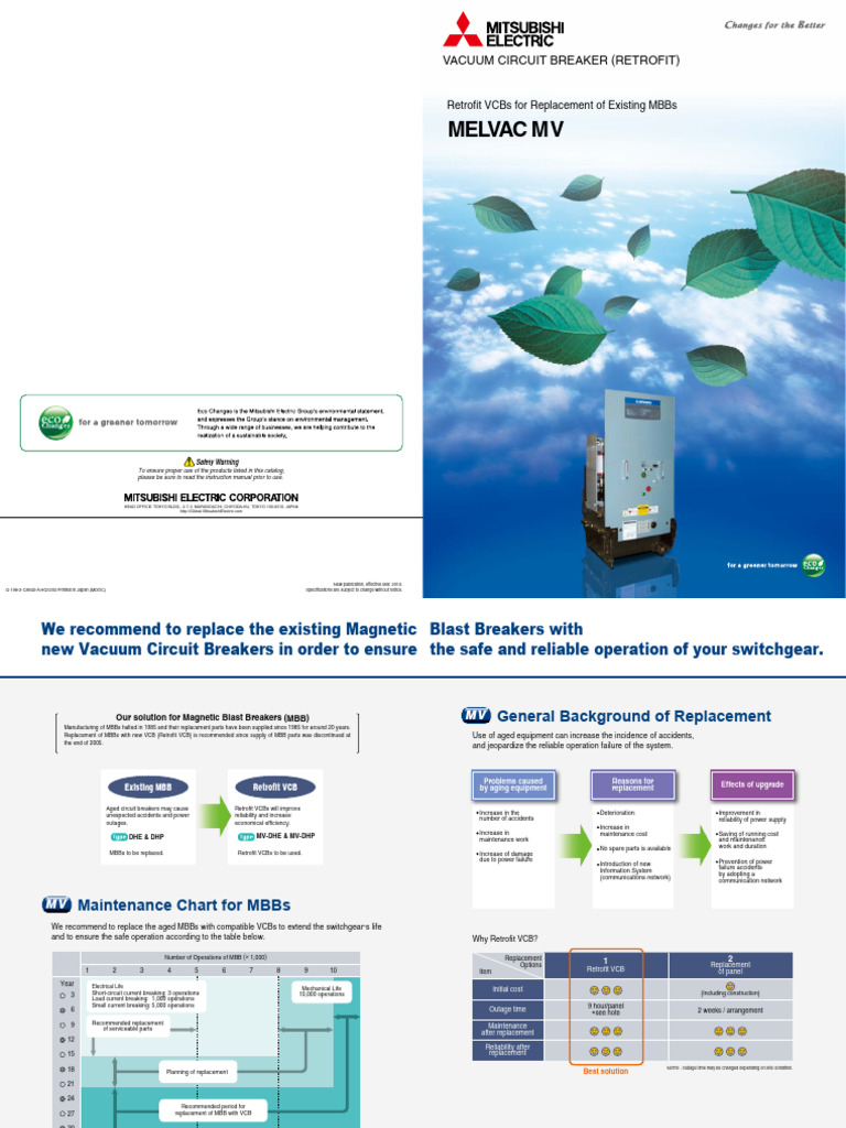 Retrofit VCB Solutions for MBBs | PDF | Friction | Wear