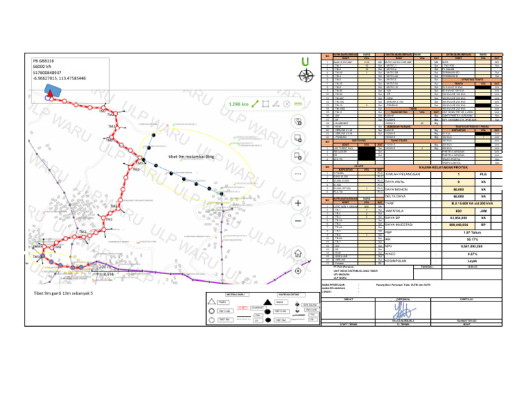 Rincian Material Trafo dan SUTM/SUTR | PDF