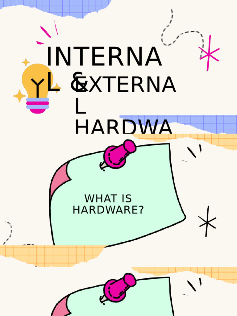 Internal and External Hardware Overview | PDF