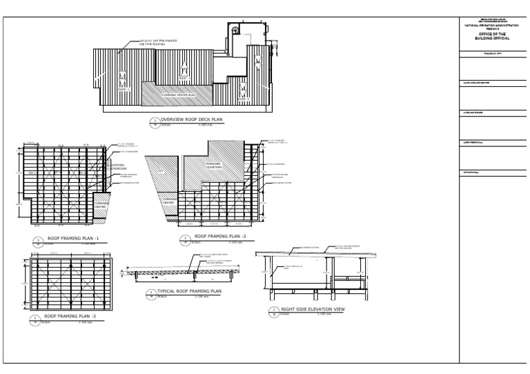Command Center Roof Framing Plans | PDF