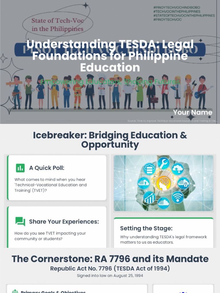 TVET Legislation and Quality Standards | PDF | Vocational Education ...