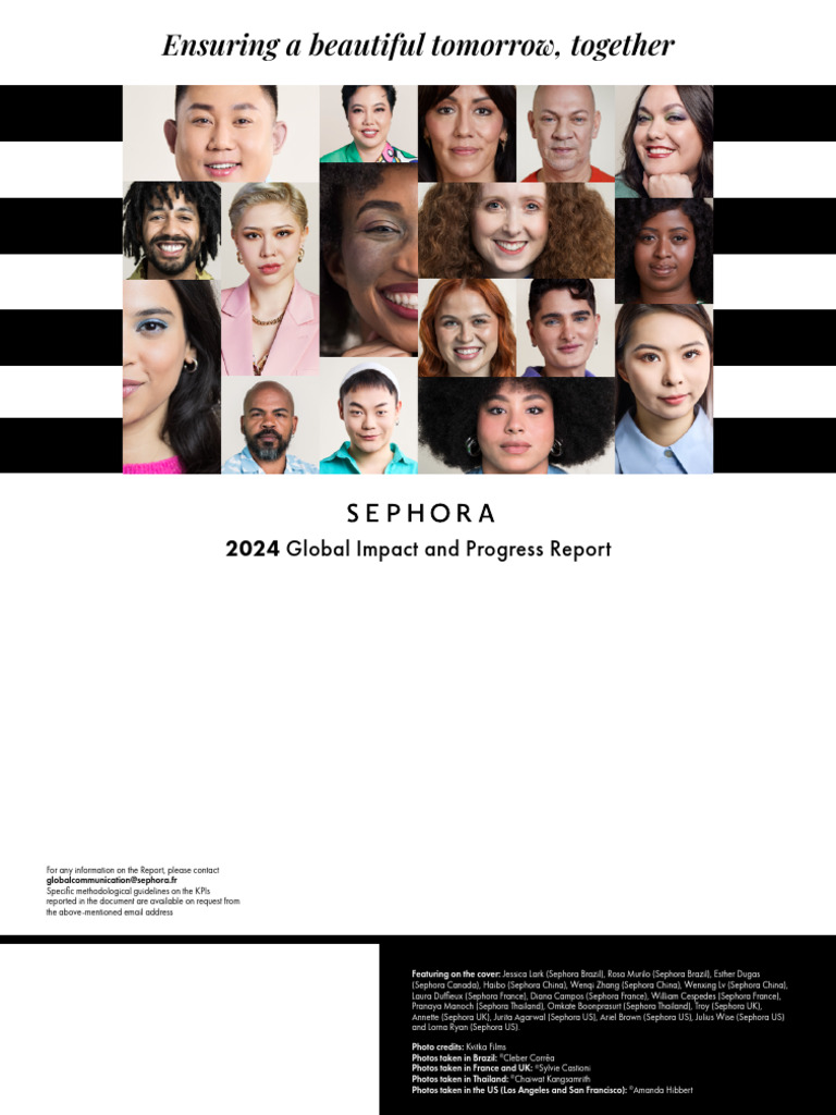 Sephora 2024 Global Impact Report | PDF | Economies