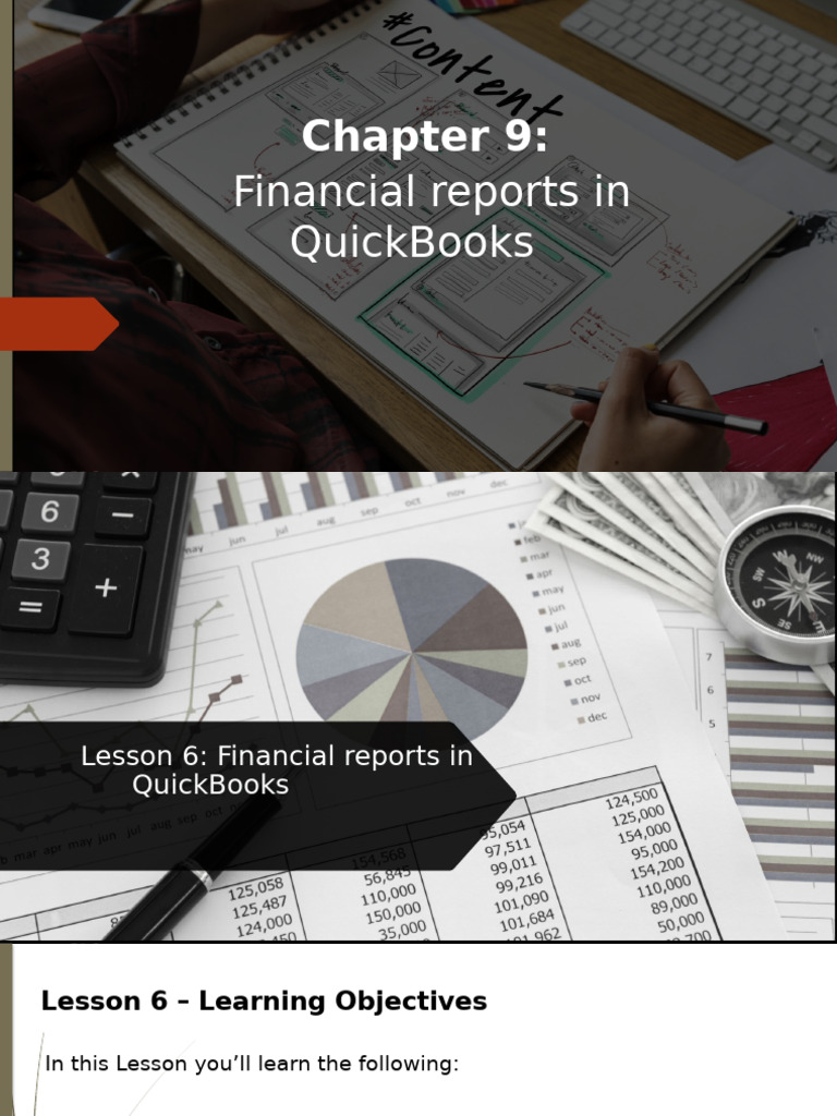 QuickBooks Desktop Report Types Guide | PDF | Quick Books | Business