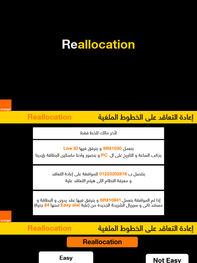 Reallocation | PDF