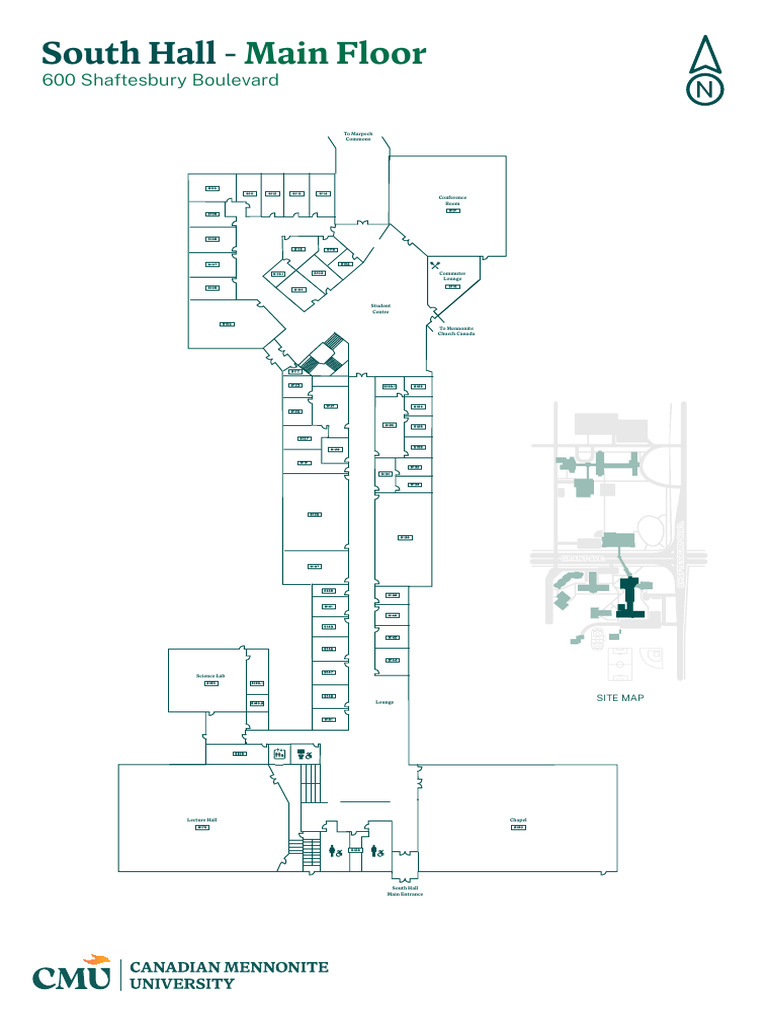 South Hall Campus Layout Guide | PDF