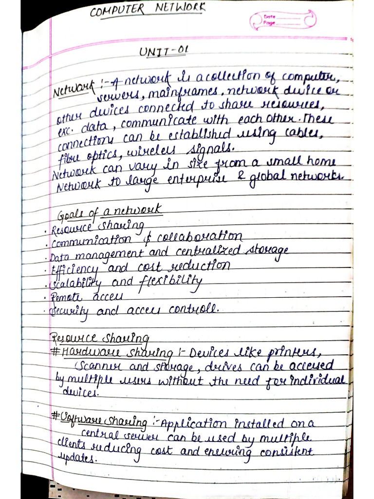 CN Unit 1 Notes | PDF