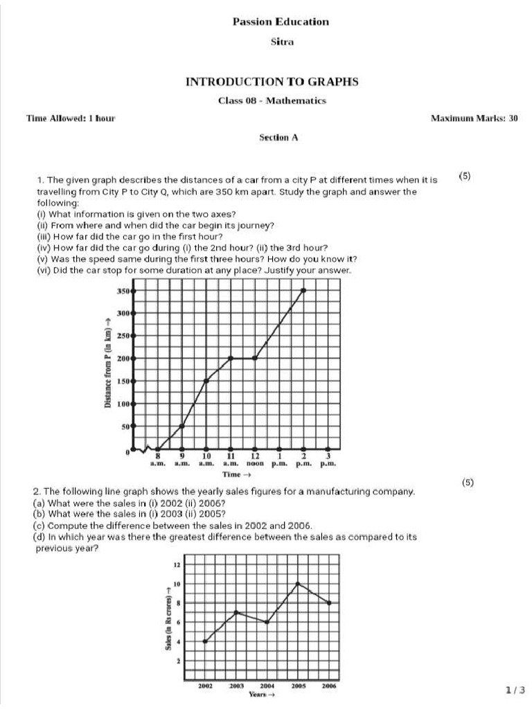 Class 8 | PDF