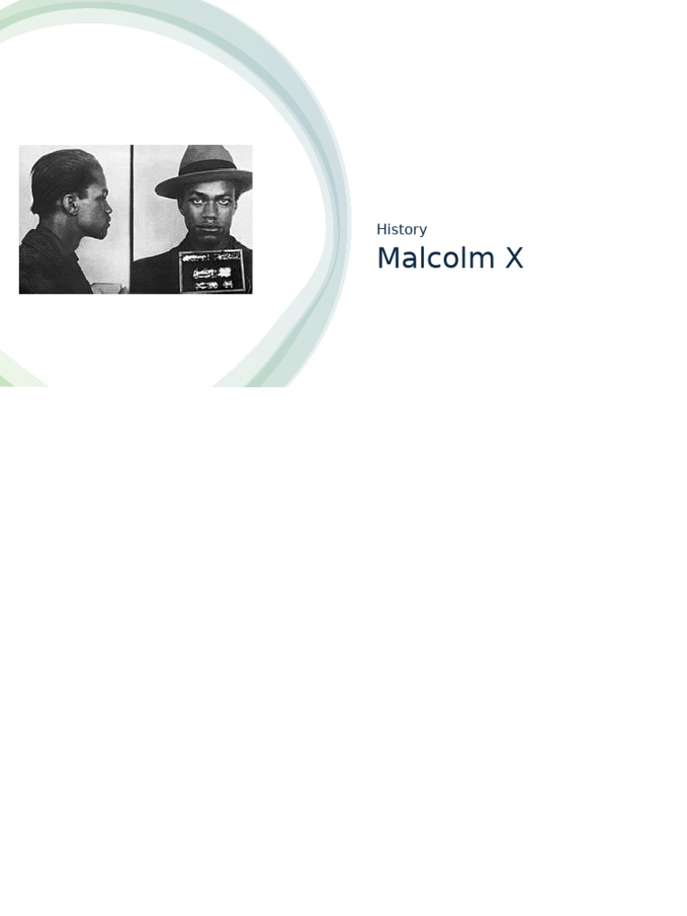 Malcolm X | PDF