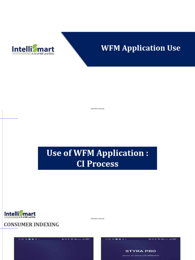 WFM Application Usage Overview | PDF