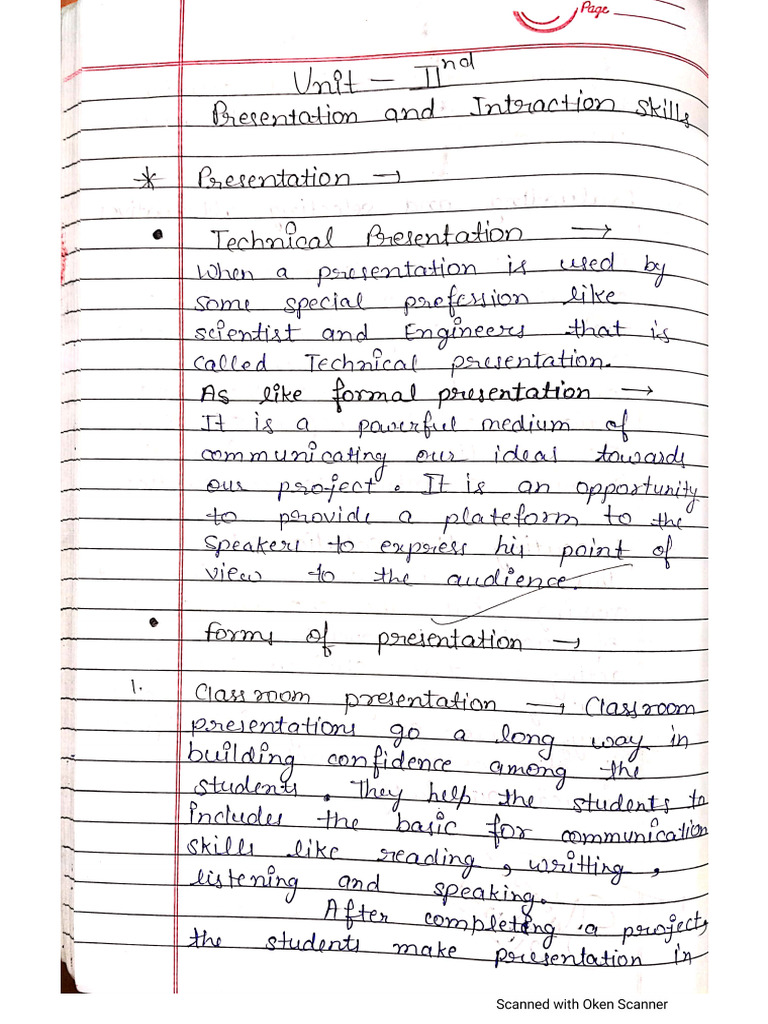 Soft Skills-1 2nd Unit Notes | PDF