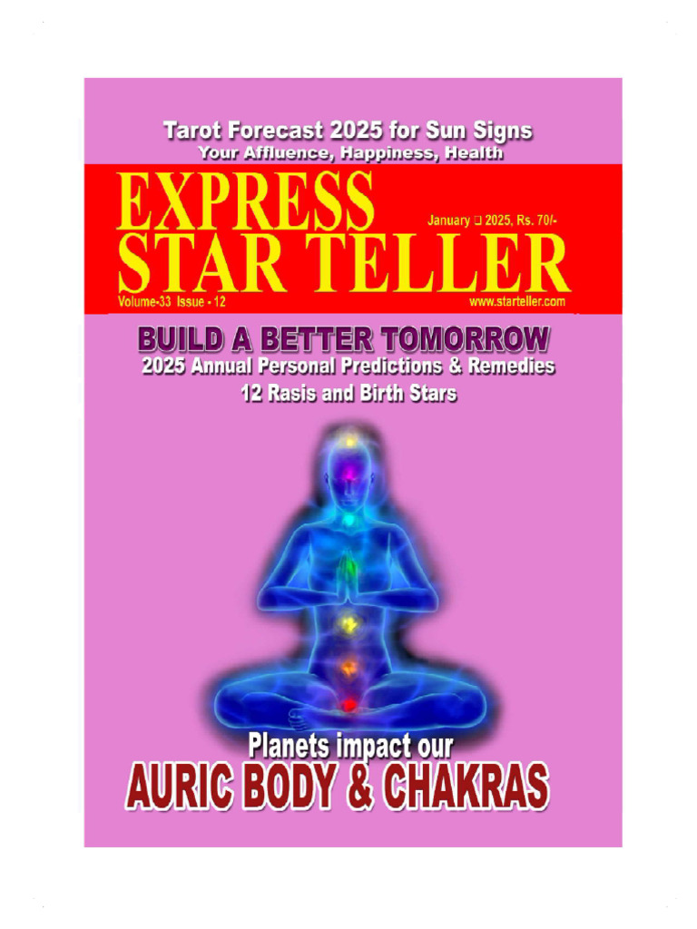 EST January 2025 | PDF | Planets In Astrology | Bhagavad Gita