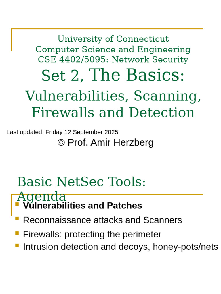 Network Security Basics: Tools & Techniques | PDF | Transmission ...