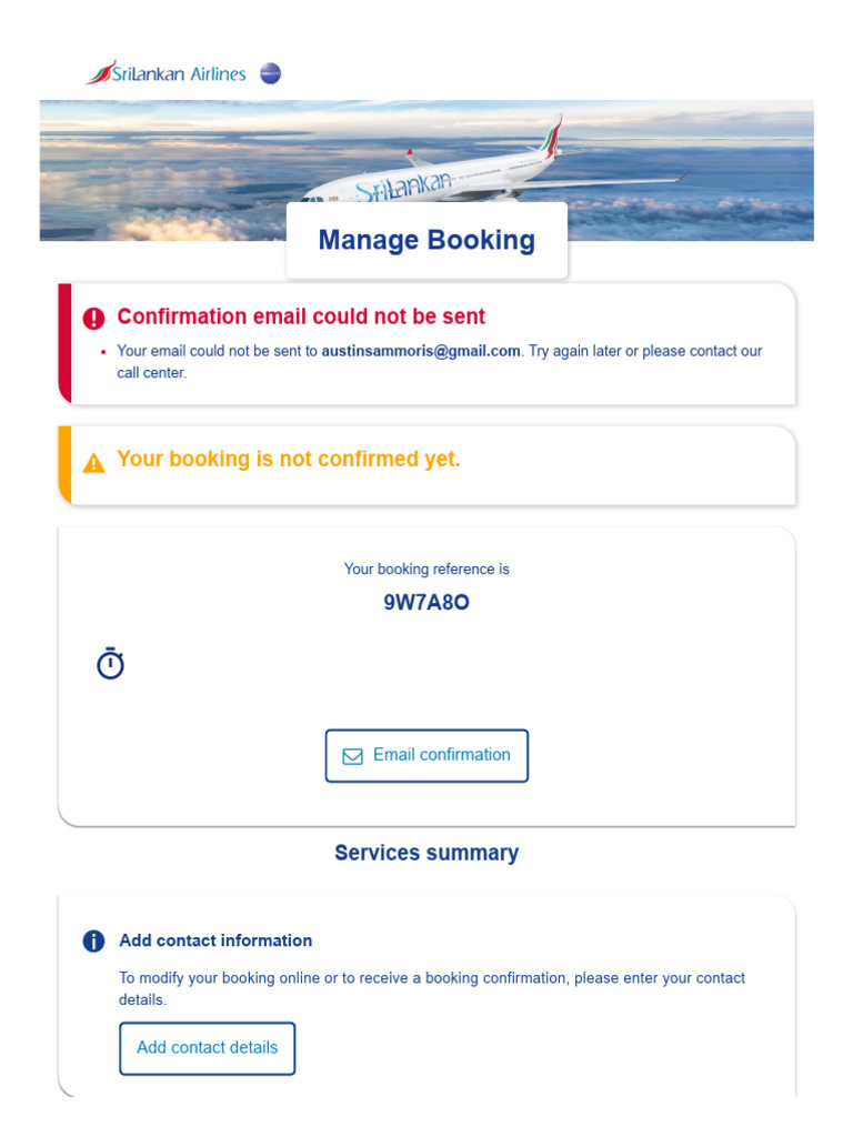 Manage Your Booking Details | PDF | Aviation | Civil Aviation