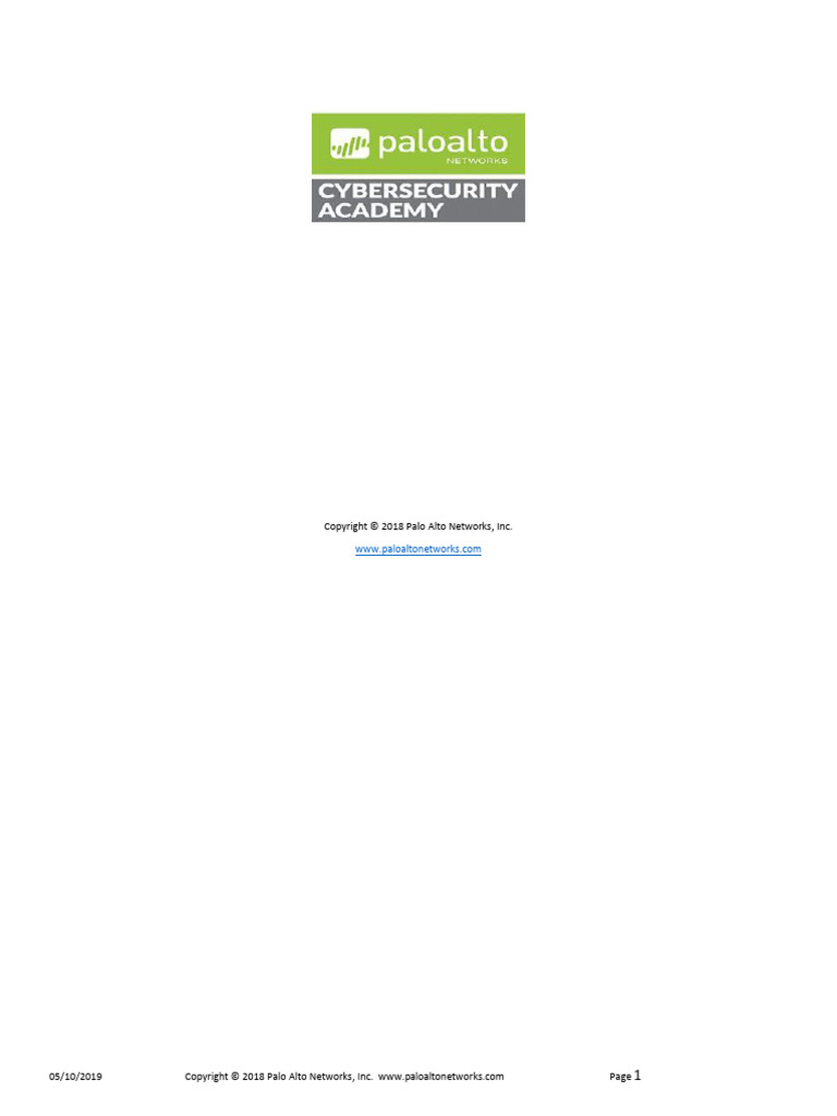 Palo Alto Networks Lab Setup Guide | PDF | Graphical User Interfaces ...