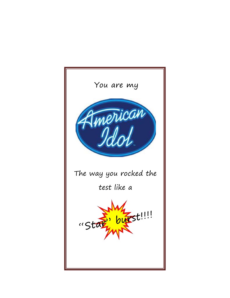 You Rocked The Test! | PDF