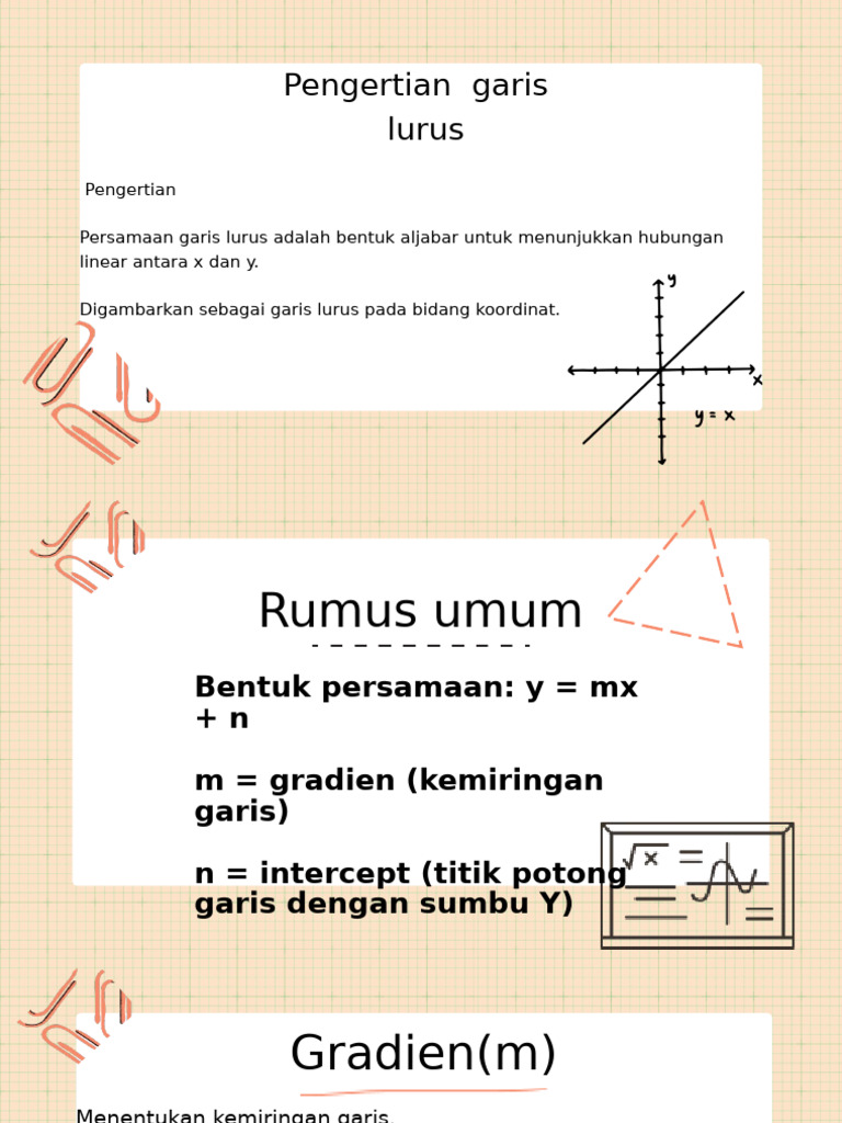 Pengertian Garis Lurus - 20250826 - 153217 - 0000 | PDF