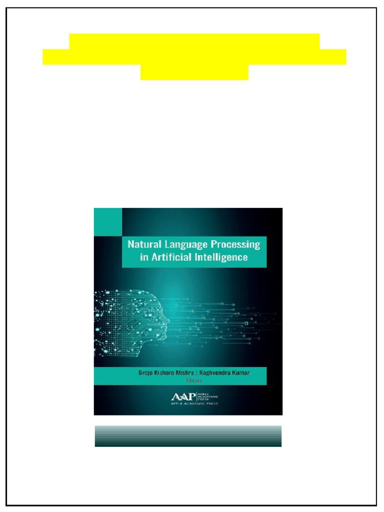Natural Language Processing in Artificial Intelligence 1st Edition ...