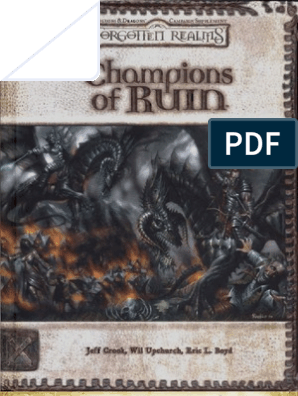Ruined Shrine - Corruption of Champions II