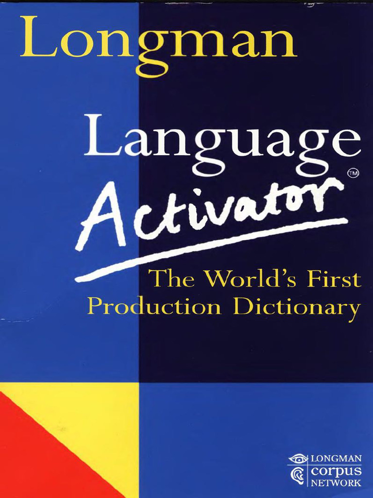 Longman Language Activator 第2版 Longman Language Activator 第2版