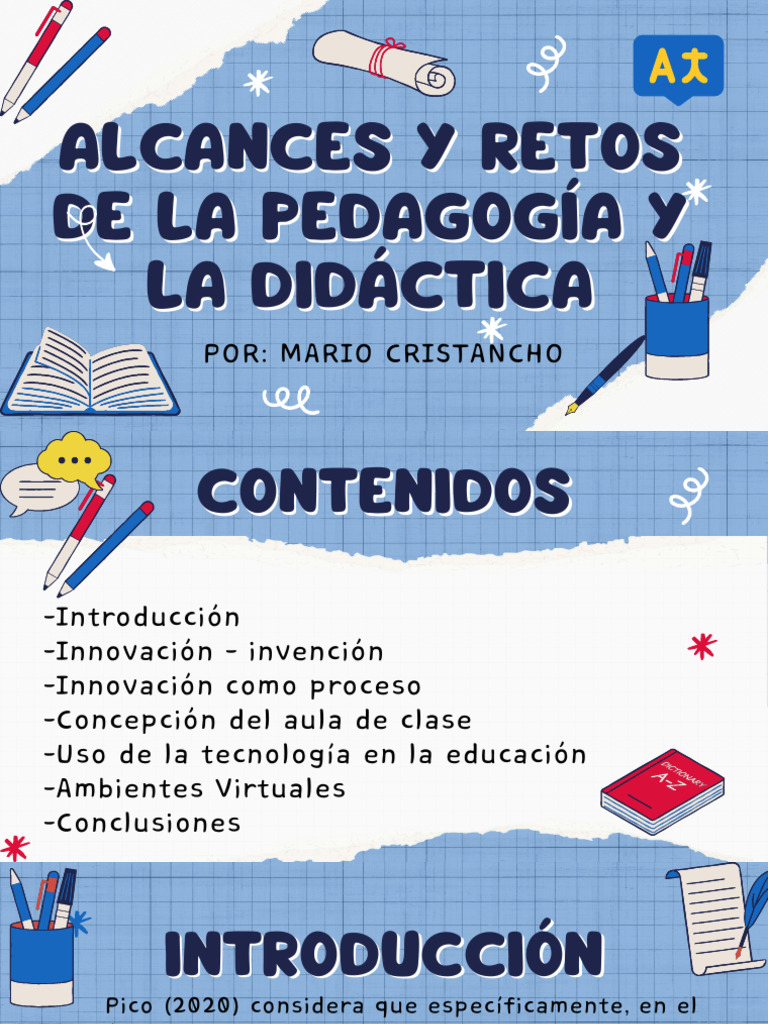 Retos y Alcances en Pedagogía Actual | PDF | Enseñando | Maestros