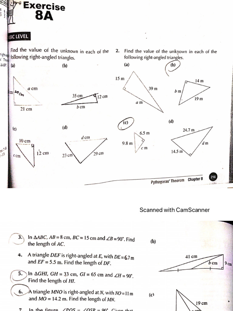 Sec2 Ex8a | PDF