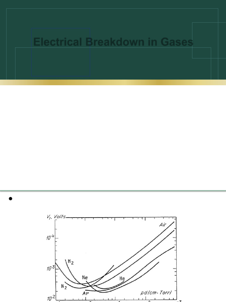 Gas Breakdown in High-Voltage Engineering | PDF | Electrical Breakdown ...