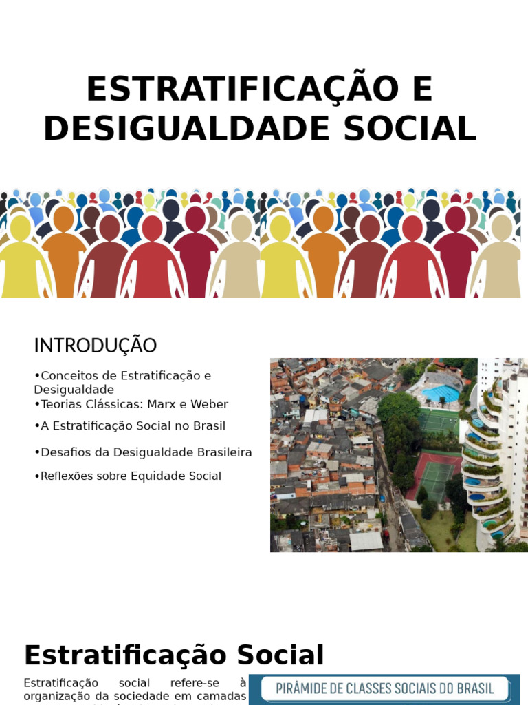 Estratificação e Desigualdade Social no Brasil | PDF | Desigualdade ...